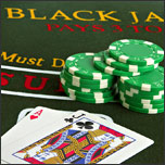 Black jack table