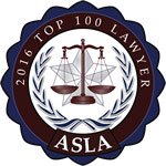 ASLA Top 100 Lawyers 2016