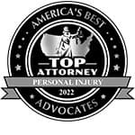 American's Best Advocates Top Personal Injury Attorney badge