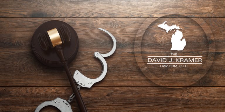 Gavel and handcuffs
