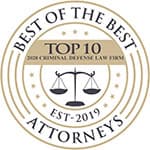 Best of the Best Criminal Defense Law Firm badge