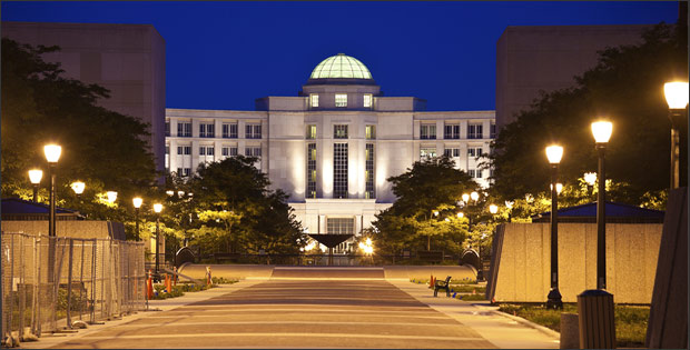 State Office Building in downtown Lansing, Michigan