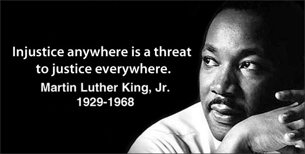 Martin Luther King, Jr. on Injustice