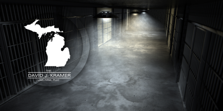 Prison scene depicting mental health crisis in prison