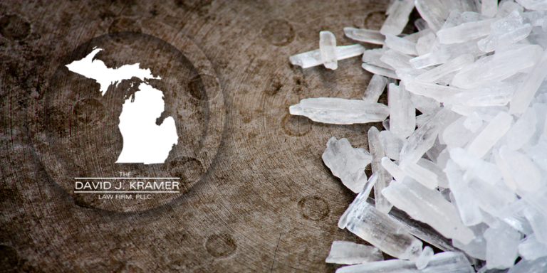 Detroit drug crimes attorney - methamphetamine possession