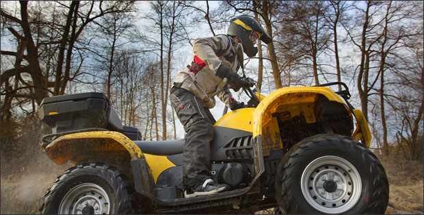 ATV Driver depicting Michigan ATV laws