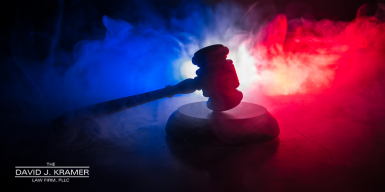 Gavel and smoke depicting murder arson case