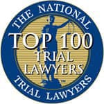 The National Trial Lawyers Top 100 badge