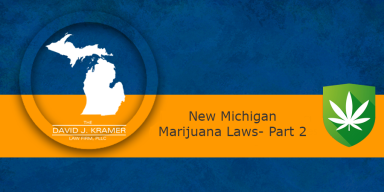 New Michigan marijuana laws
