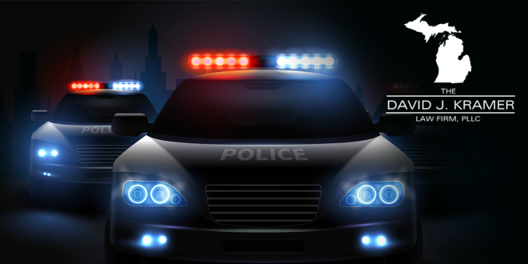 Police car depicting police misconduct