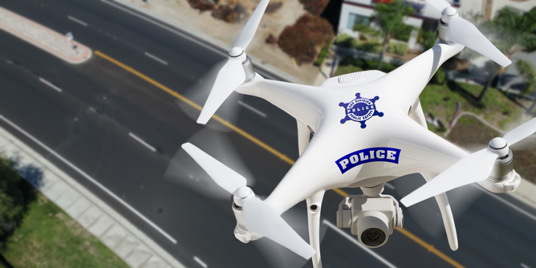 Police technology - drone
