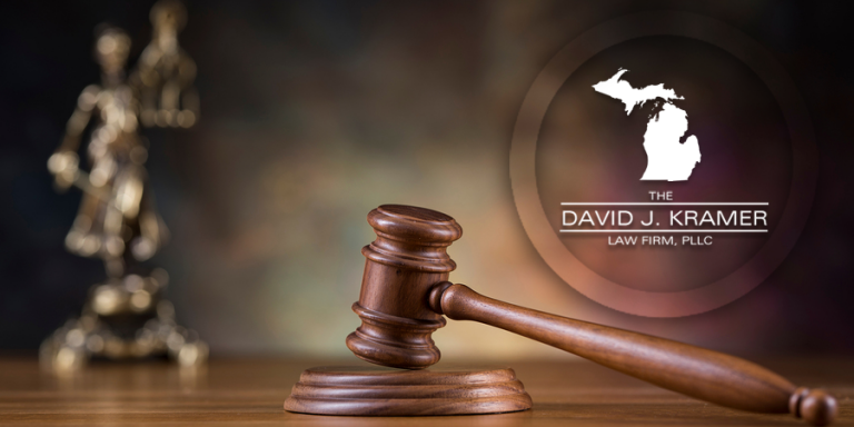 Law gavel depicting sex trafficking in Michigan criminal attorney.