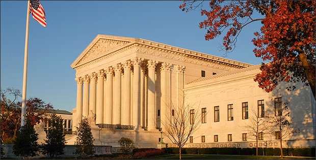 Supreme Court Building depicting court packing